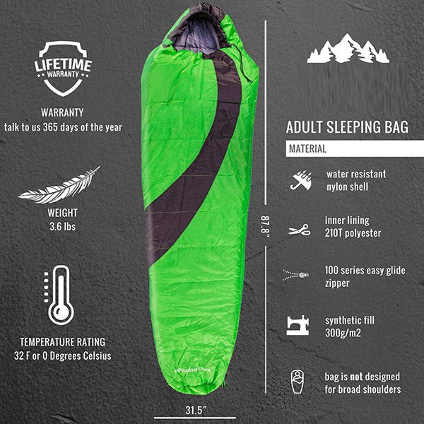 人型睡袋-長度220cm