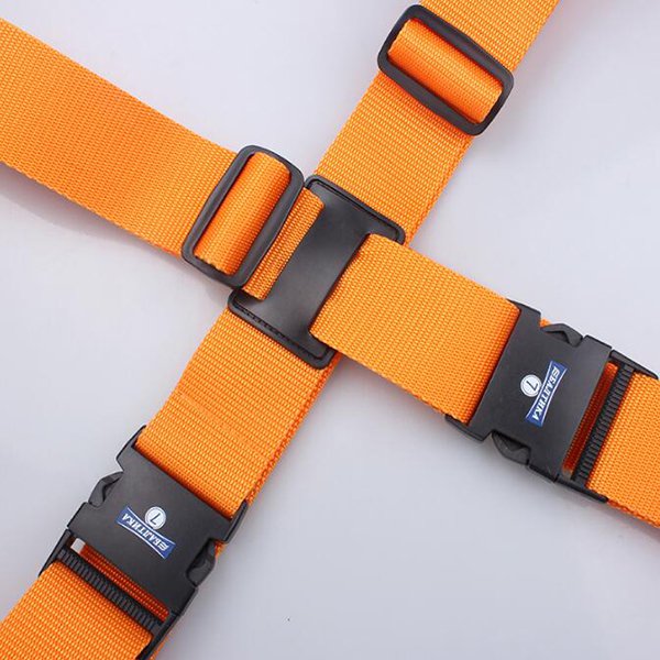 按壓式十字行李帶-塑料扣