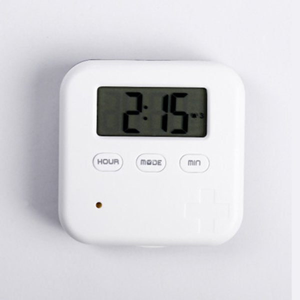 4格藥盒-鬧鈴提醒功能-PP材質