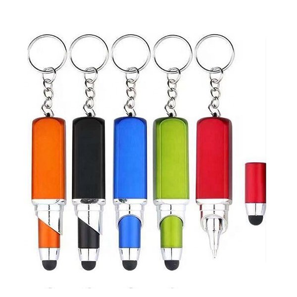 口紅造型單色筆鑰匙圈