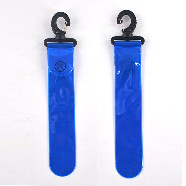 夜間LED安全警示燈-PVC反光登山扣