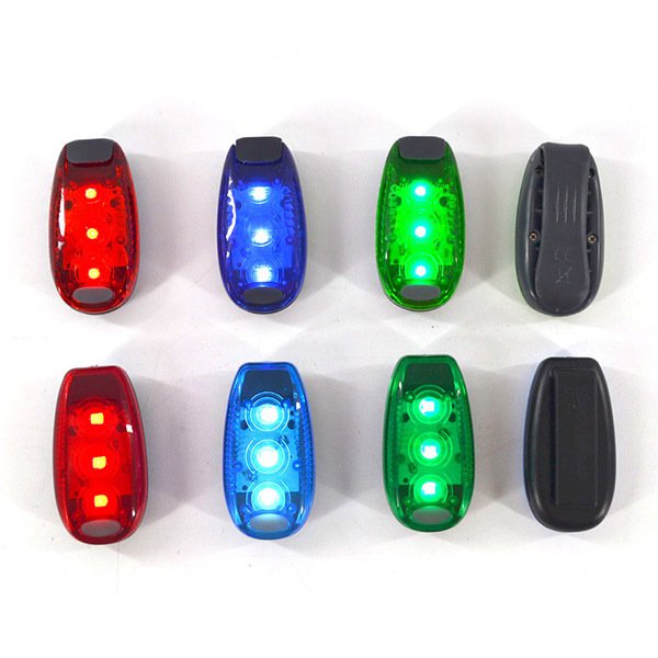 夜間LED安全警示燈-塑料夾燈