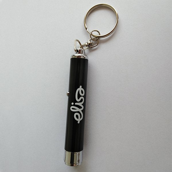 金屬迷你LED投影鑰匙圈