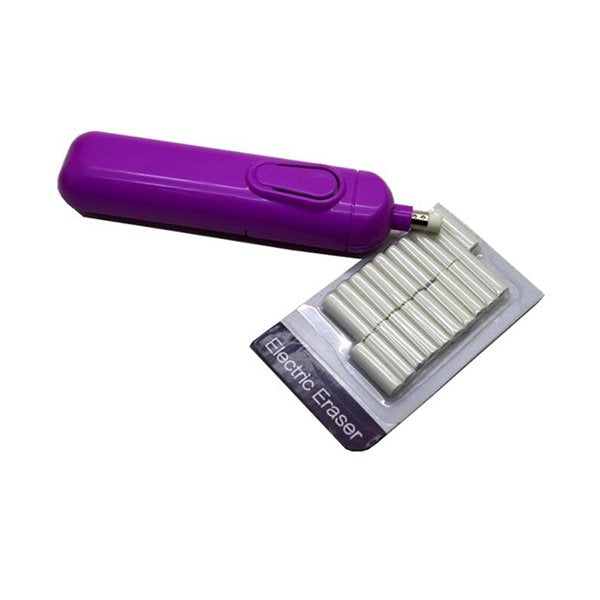 簡約彩色電動橡皮擦