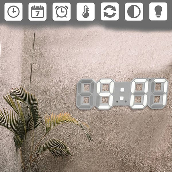 3D LED 數字擺飾時鐘