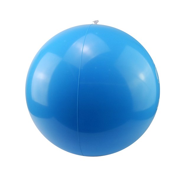 40cmPVC沙灘球-底1色印刷1色LOGO