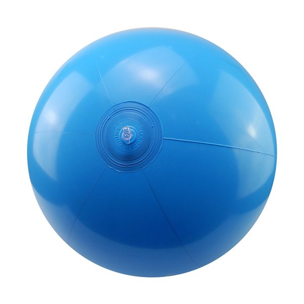 40cmPVC沙灘球-底1色印刷1色LOGO