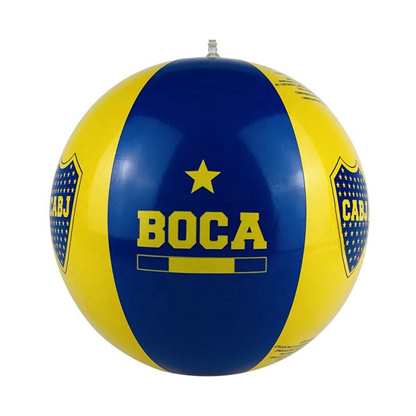 28cmPVC沙灘球-底2色印刷2色LOGO