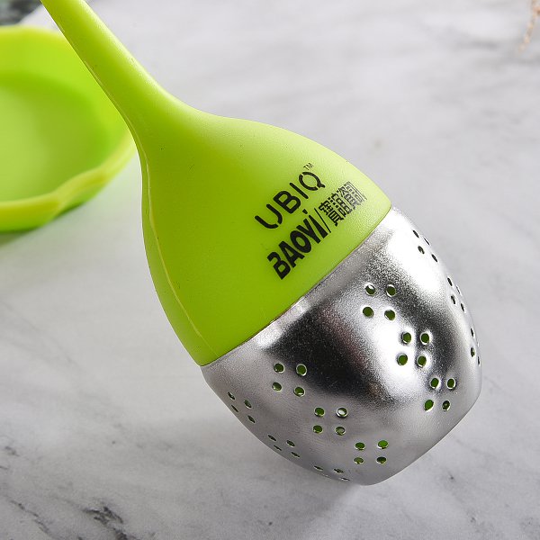 綠葉造型矽膠泡茶器