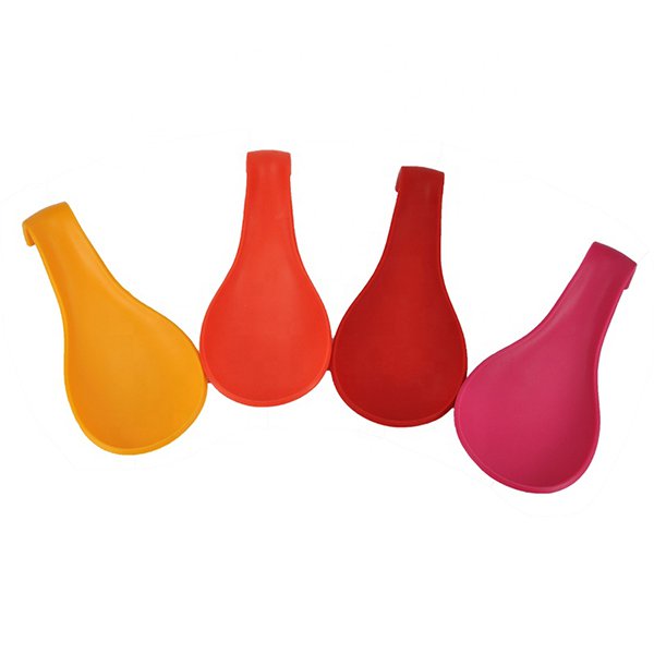 廚房小工具耐熱矽膠湯勺架