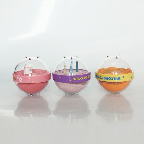 壓克力圓形沙漏紙鎮