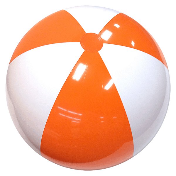 經典條紋充氣沙灘球