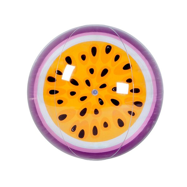 半透明百香果造型充氣沙灘球