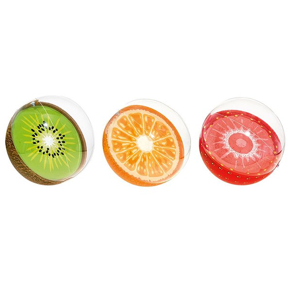 半透明水果造型充氣沙灘球