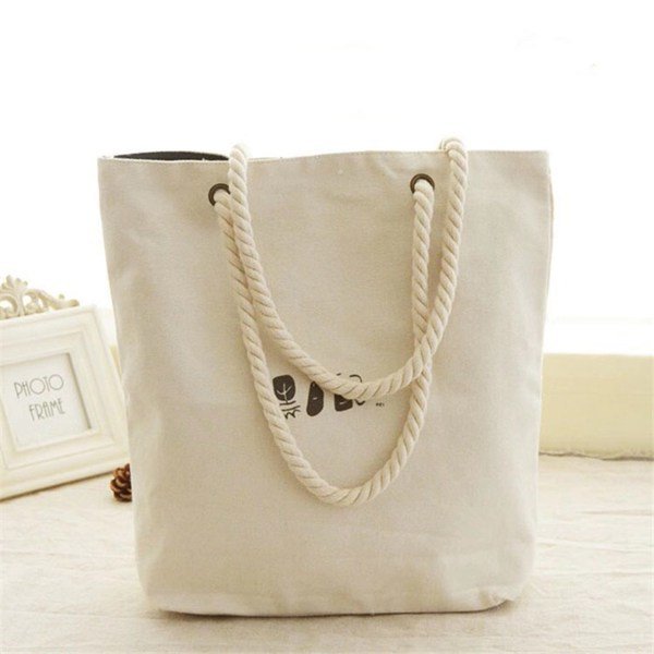 麻繩提把客製化帆布袋