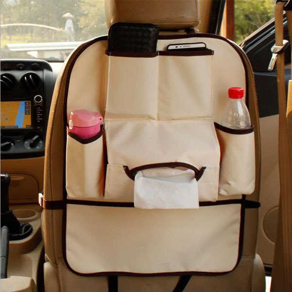 帆布後座汽車置物收納袋