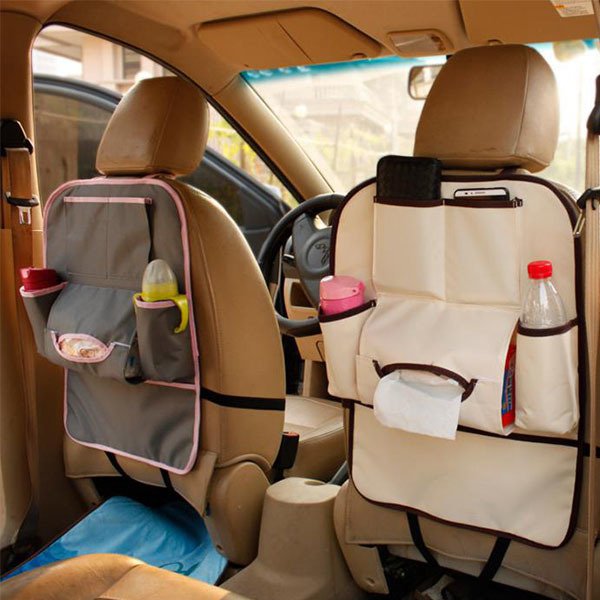 帆布後座汽車置物收納袋