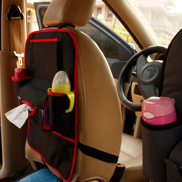 帆布後座汽車置物收納袋