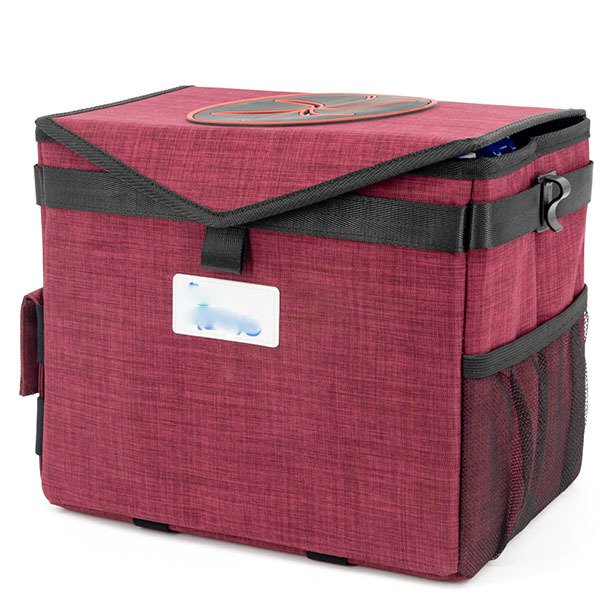 防水附蓋子車用垃圾桶