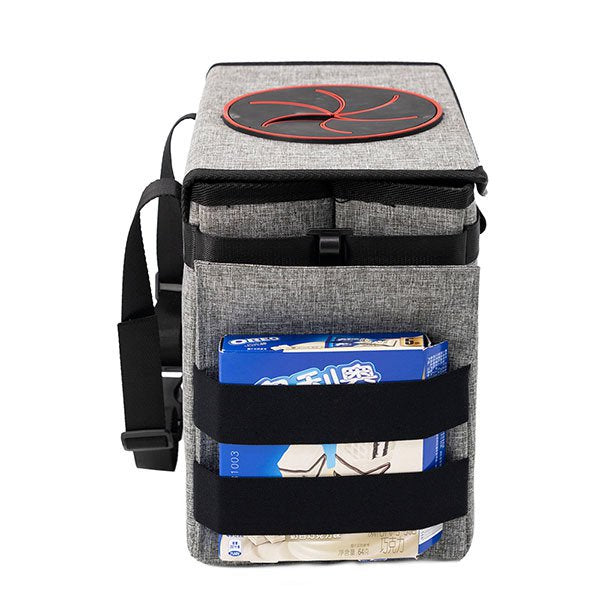 防水附蓋子車用垃圾桶