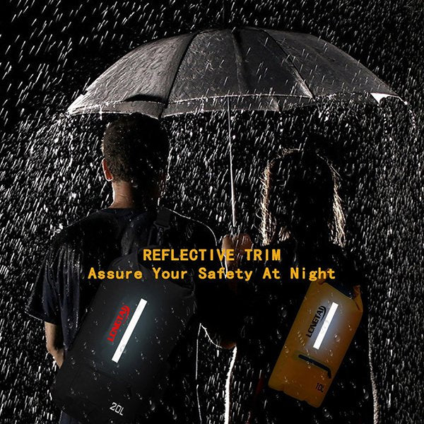 安全反光條戶外防水背包