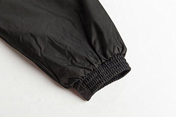 兩件式流行安全反光條成人雨衣