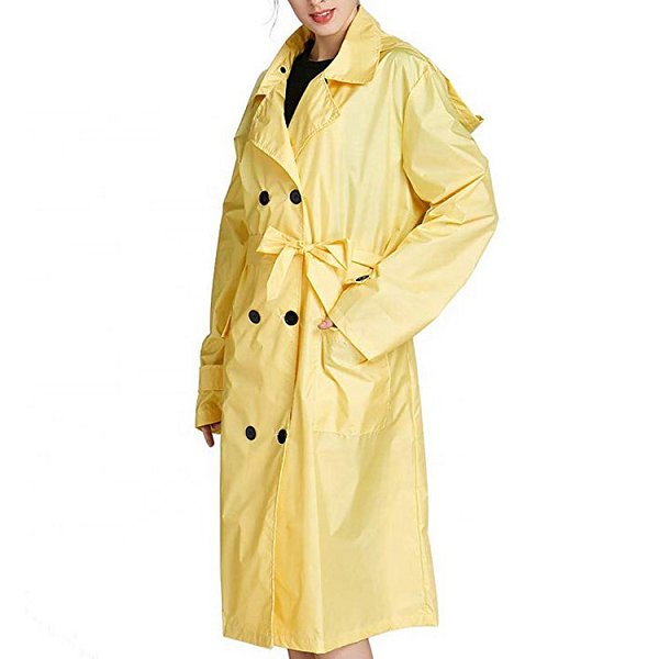 連身式流行大衣風格成人雨衣