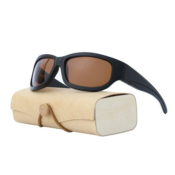 時尚塑膠鏡框 偏光鏡片太陽眼鏡