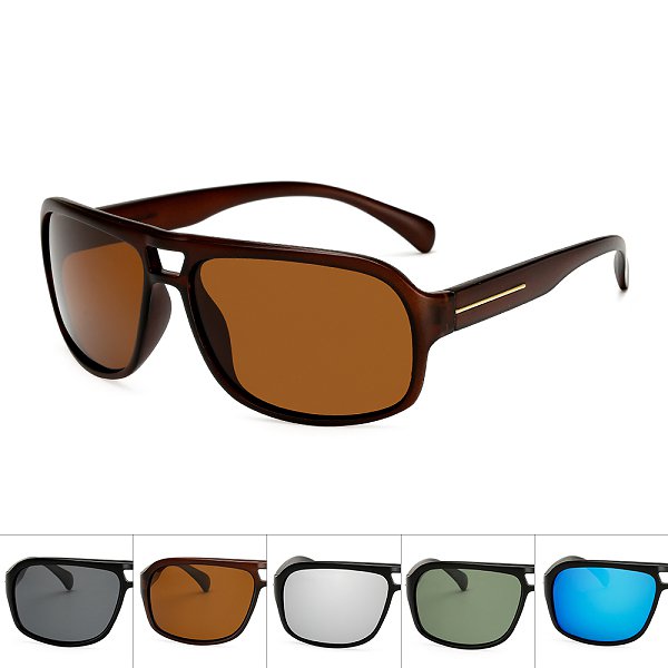 經典塑膠鏡框 偏光鏡片太陽眼鏡