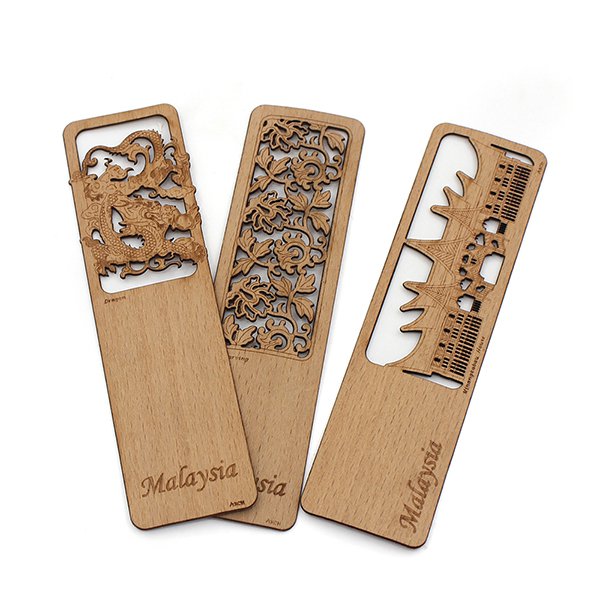 木製造型簍空書籤