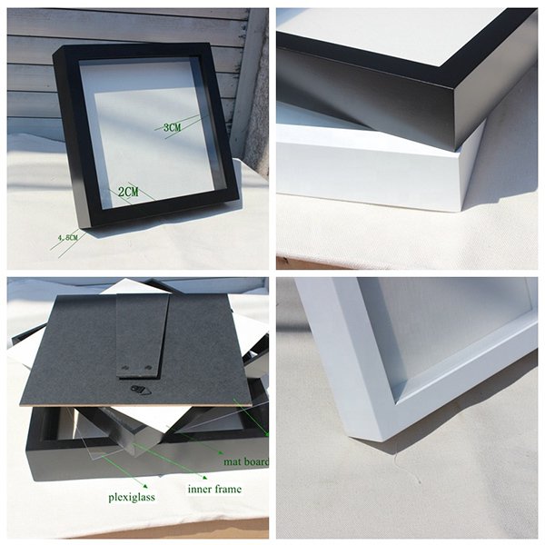 高品質8X8正方形木製相框