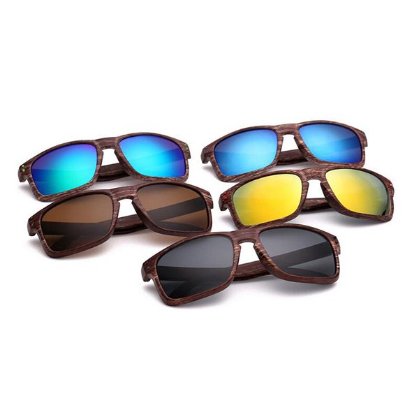 木紋塑膠運動太陽眼鏡