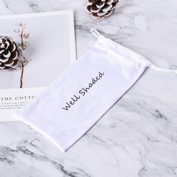 超細纖維柔軟眼鏡袋+擦拭布組