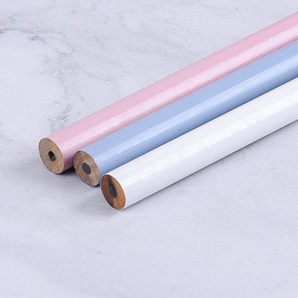 鉛筆-圓形橡皮擦頭印刷筆桿禮品