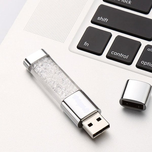 時尚水晶金屬隨身碟