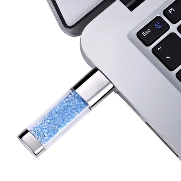 時尚水晶金屬隨身碟
