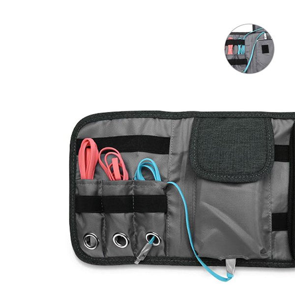 摺疊式3C充電器收納包