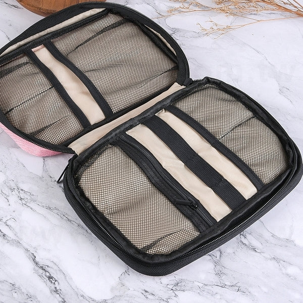 雙層3C充電線收納包