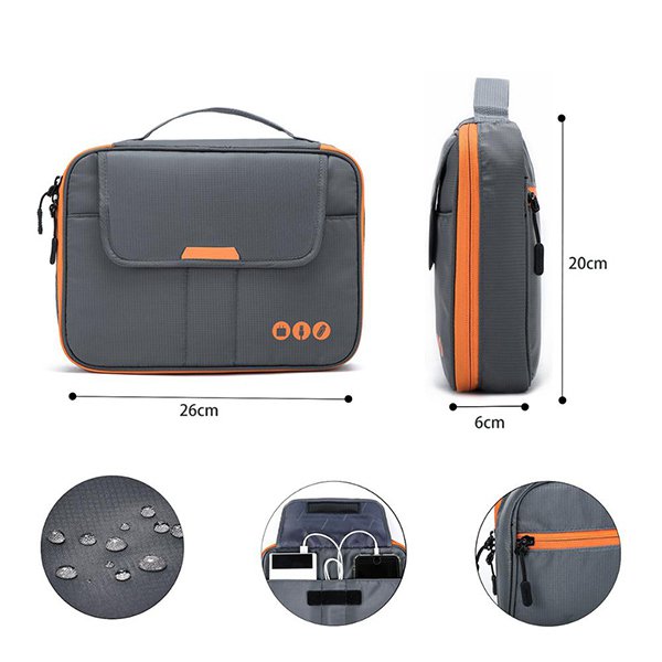 大容量平板筆電3C數位收納包