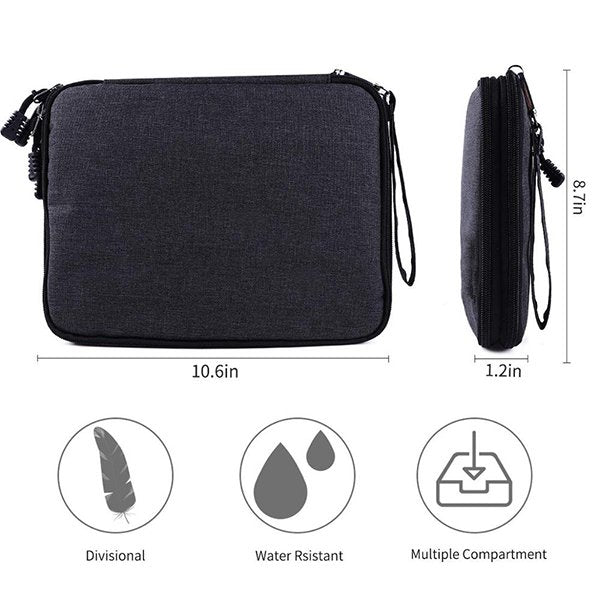 斜拉鍊平板3C數位收納包