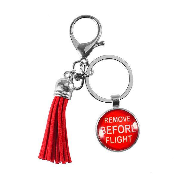 金屬鑰匙圈-流蘇設計