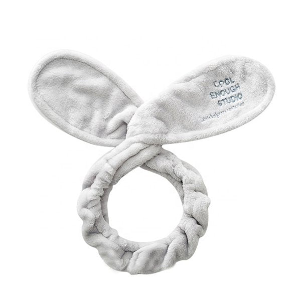 軟鐵絲式可愛兔耳朵洗臉髮帶