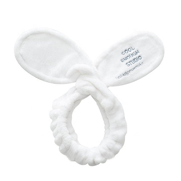 軟鐵絲式可愛兔耳朵洗臉髮帶