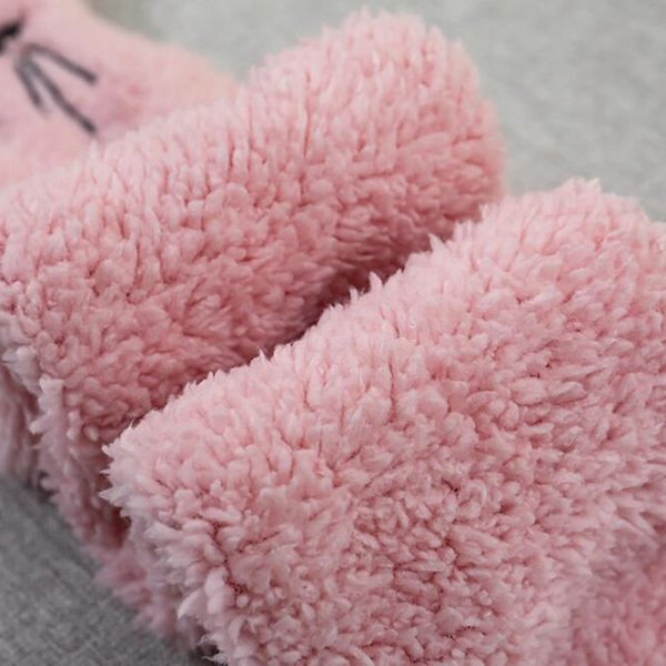 魔鬼氈式可愛貓咪洗臉髮帶