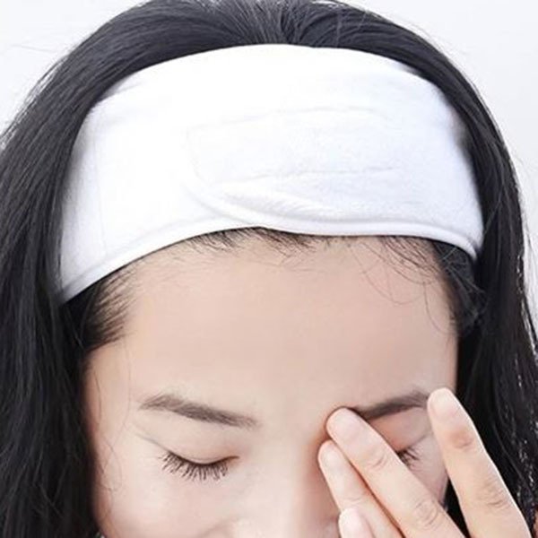 魔鬼氈式洗臉髮帶