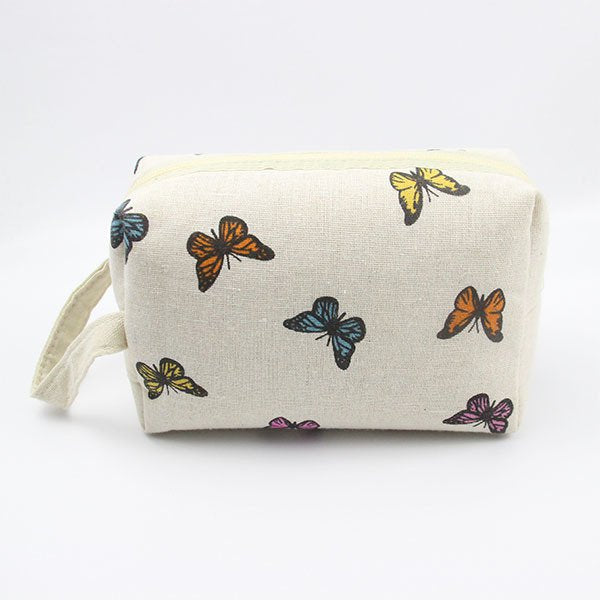 輕量旅行盥洗包-帆布化妝包