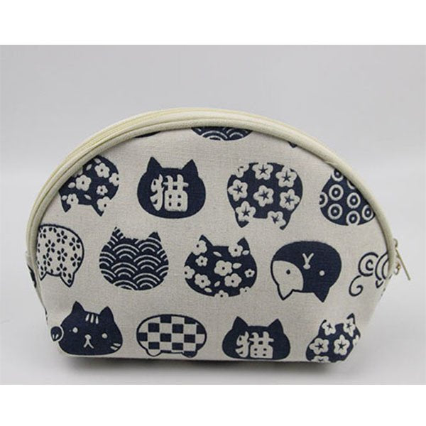 貝殼造型旅行盥洗包-帆布化妝包