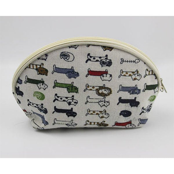 貝殼造型旅行盥洗包-帆布化妝包