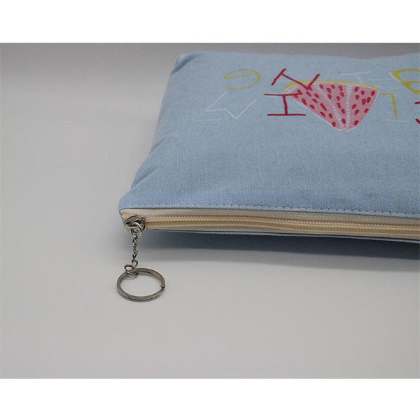 可愛貓咪旅行盥洗包-帆布化妝包