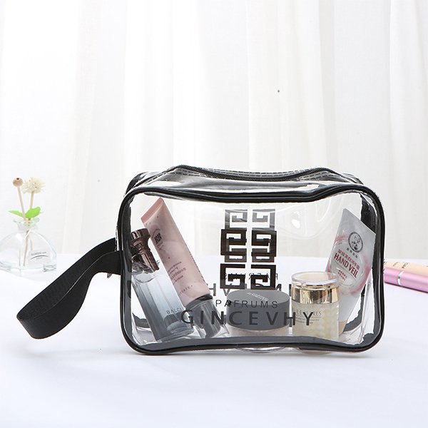 半透明防水旅行盥洗包-PVC化妝包